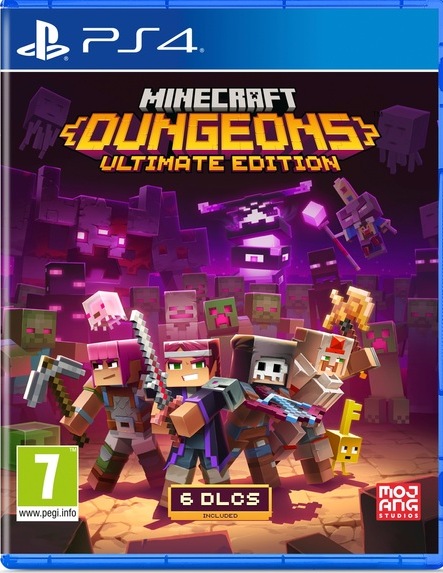 Игра Minecraft Dungeons Ultimate Edition (PS4)