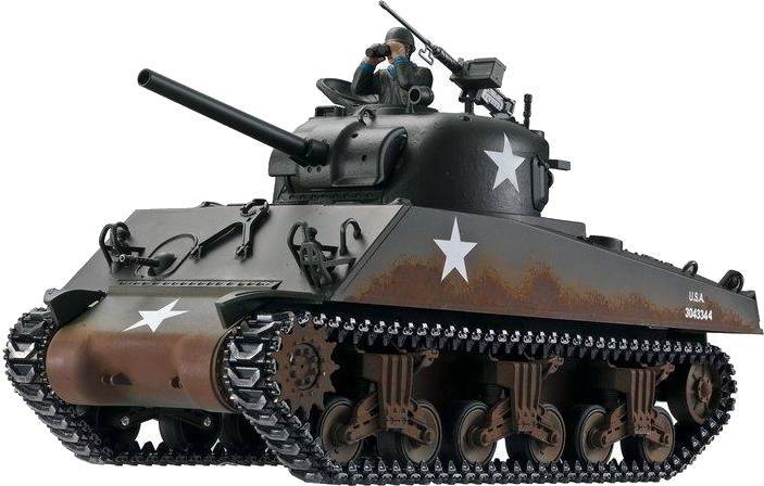 Радиоуправляемый танк Torro Sherman M4A3, 1к16, ИК-пушка(TR1112400762)