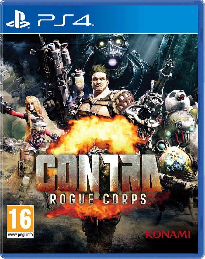 Игра Contra: Rogue Corps (PS4)