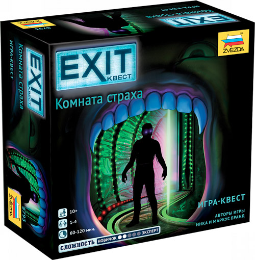 Настольная игра ZVEZDA EXIT- Квест: Комната страха (ZV-8793)