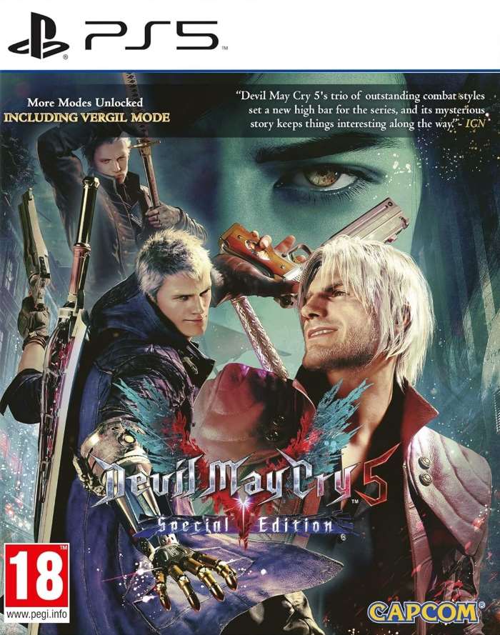 Цифровая версия игры Devil May Cry 5 Special Edition (PS5, русские субтитры)