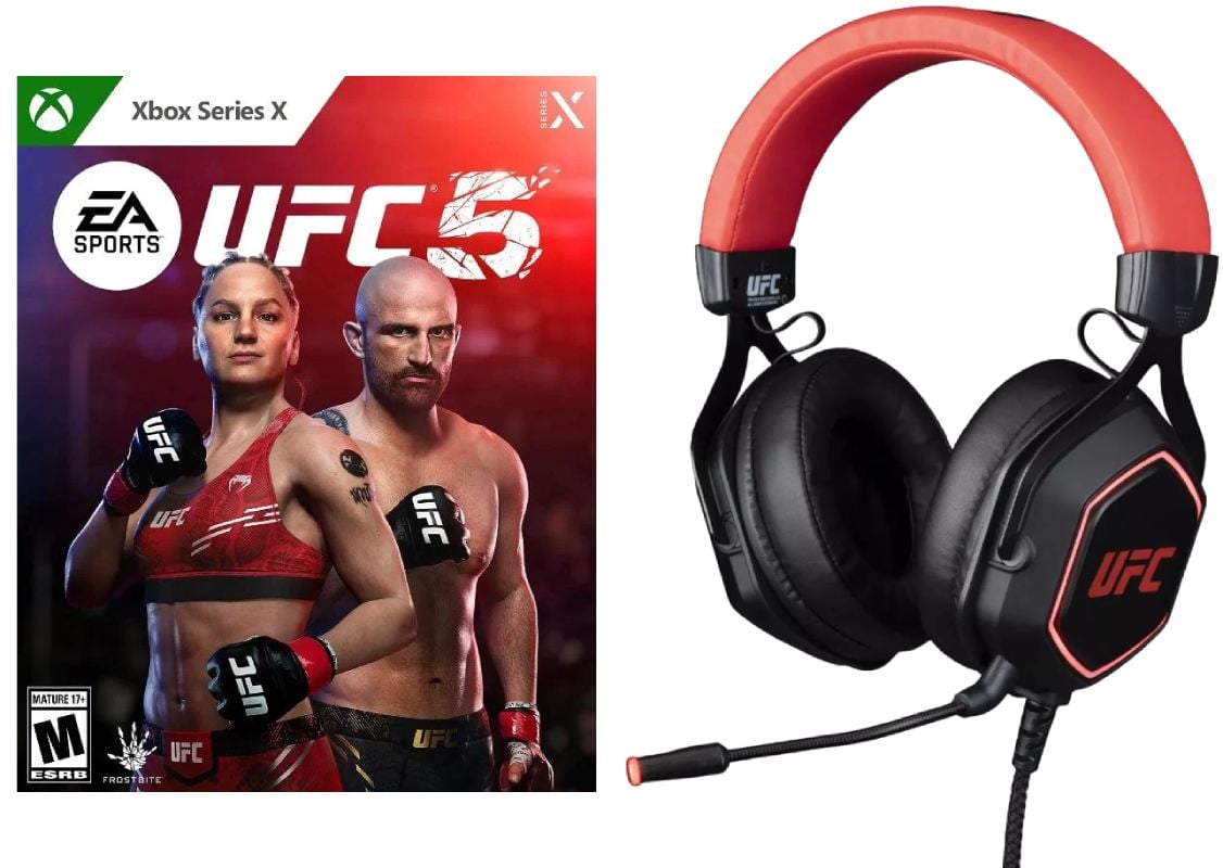 ИгроПак Konix для XBOX Series X: EA Sports UFC 5 + гарнитура