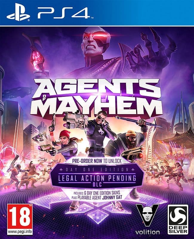 Игра Agents of Mayhem (PS4, русская версия)