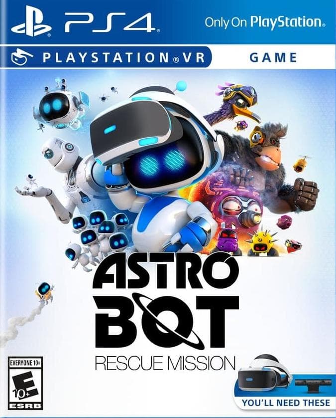 Игра Astro Bot Rescue Mission (PS4, русская версия, только для PS VR)