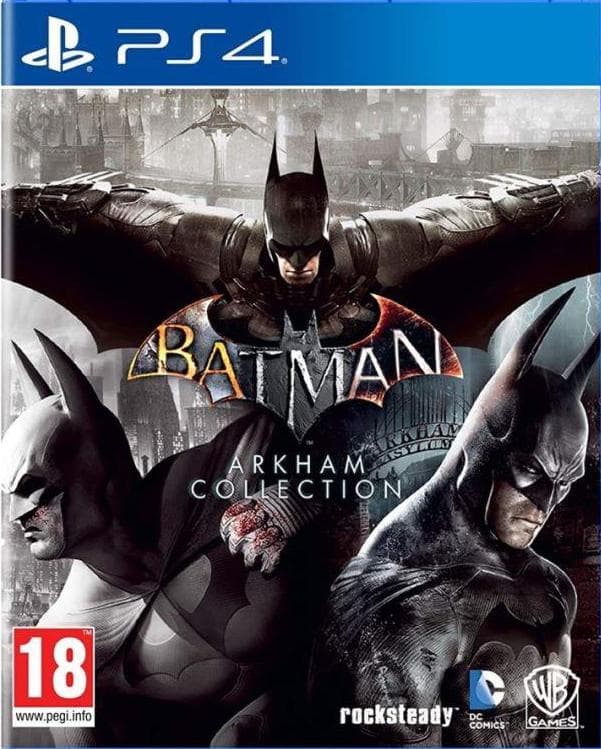 Игра Batman: Arkham Collection (PS4, русские субтитры)