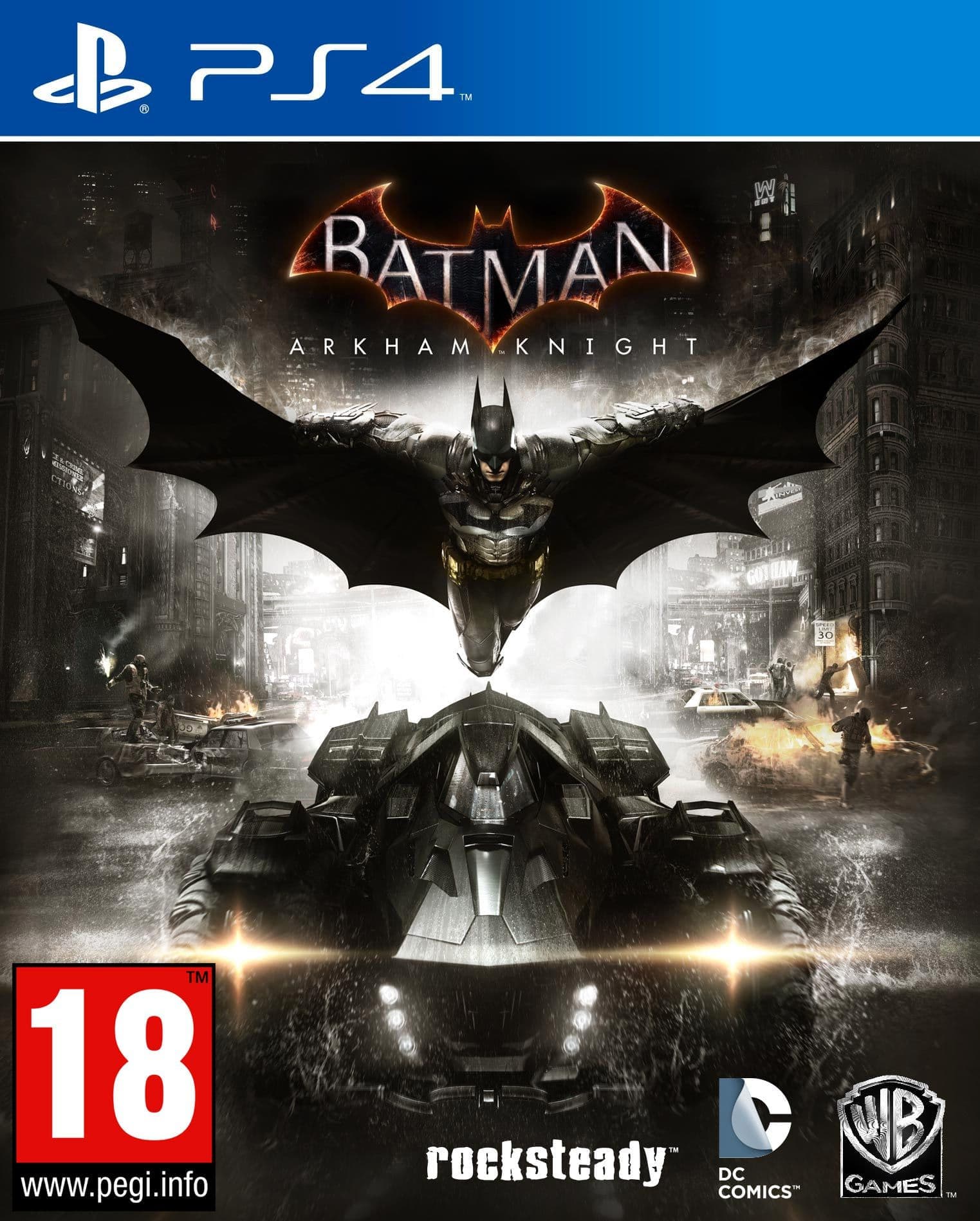 Игра Batman: Arkham Knight (Рыцарь Аркхема) (PS4, русская версия)