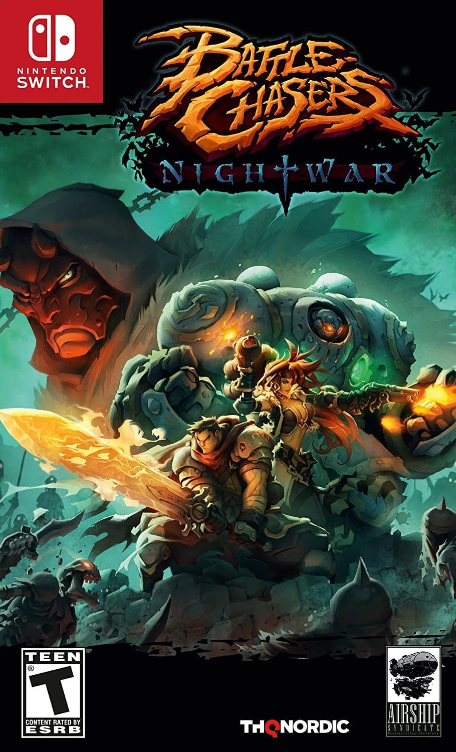 Игра Battle Chasers: Nightwar (Nintendo Switch, русская версия)