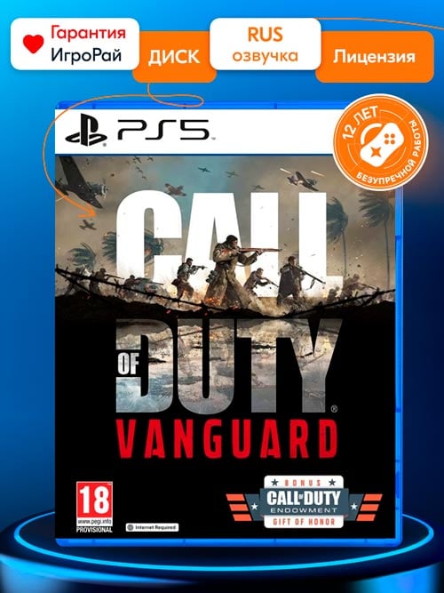 Игра Call of Duty: Vanguard (PS5, русская версия)