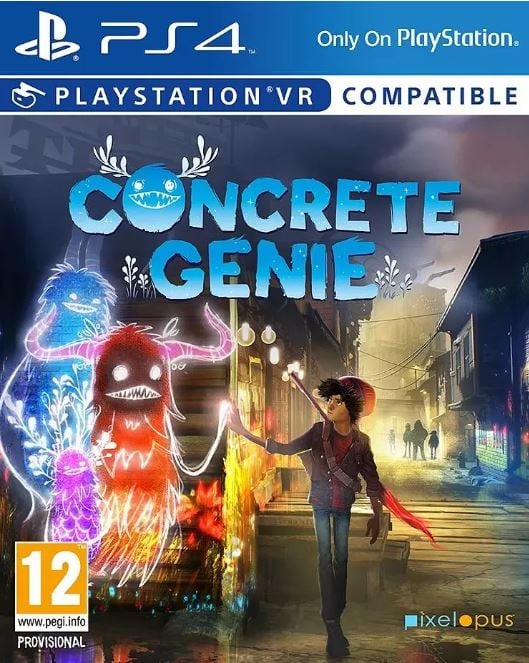 Игра Concrete Genie (с поддержкой VR) (PS4, русская версия)