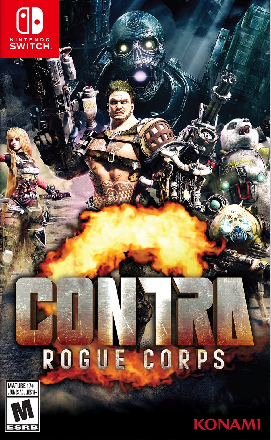 Игра Contra: Rogue Corps (Nintendo Switch)