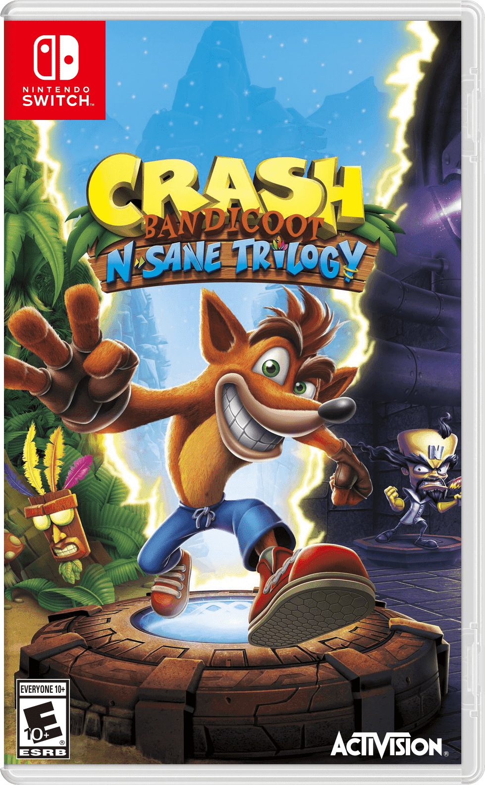 Игра Crash Bandicoot N. Sane Trilogy (Nintendo Switch)