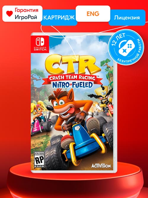 Игра Crash Team Racing Nitro-Fueled (Nintendo Switch)