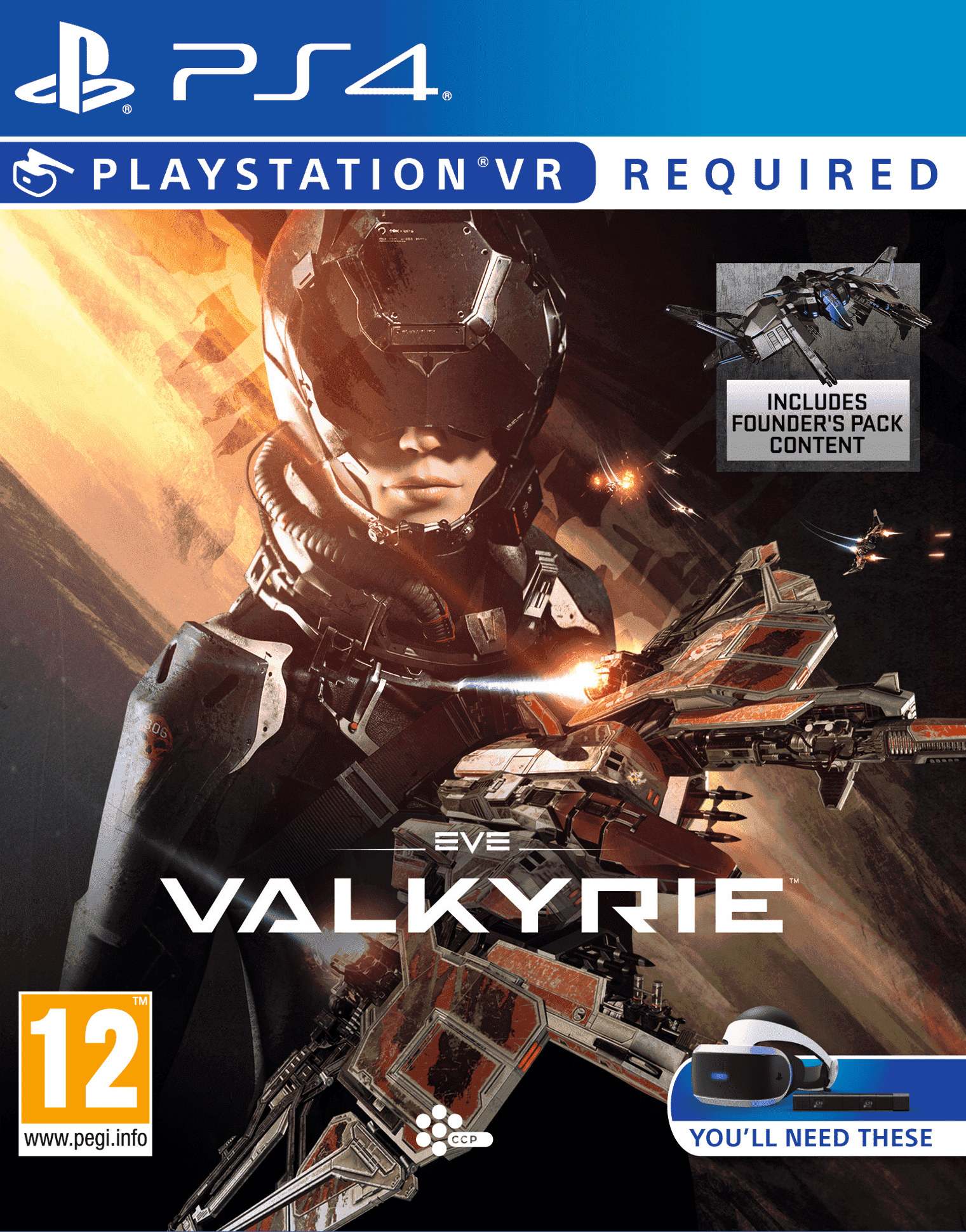 Игра EVE: Valkyrie (PS4, только для PS VR)