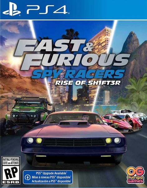 Игра Fast  Furious Spy Racers: Подъем SH1FT3R (PS4, русская версия)