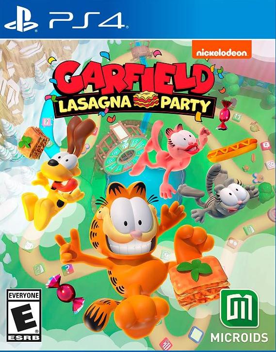 Игра Garfield Lasagna Party (PS4, русская версия)