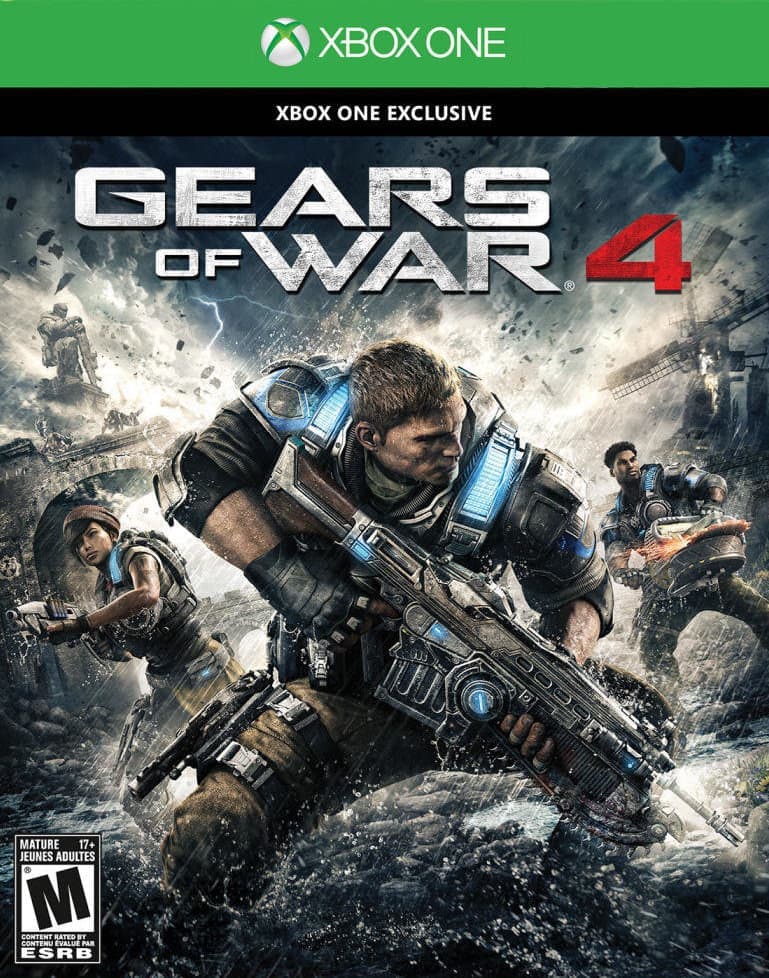 Игра Gears of War 4 (XBOX One, русская версия)