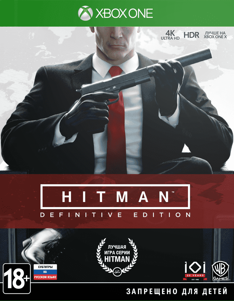 Игра Hitman: Definitive Edition (XBOX One, русская версия)