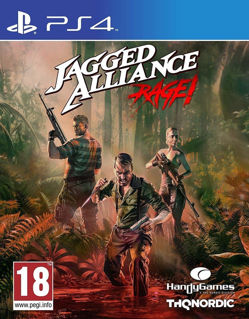 Игра Jagged Alliance: Rage! (PS4, русская версия)