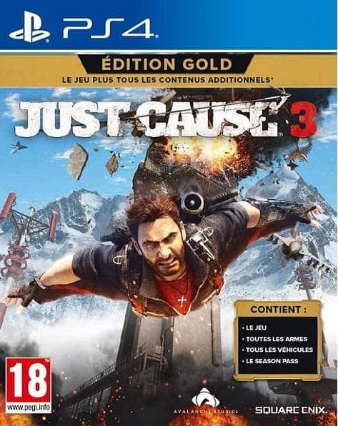 Игра Just Cause 3 Gold Edition (PS4)