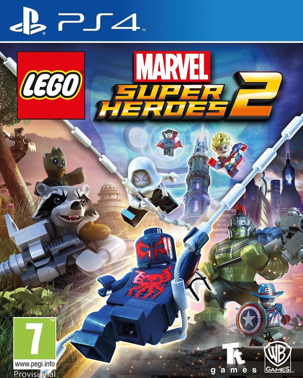 Игра LEGO Marvel Super Heroes 2 (PS4, русская версия)