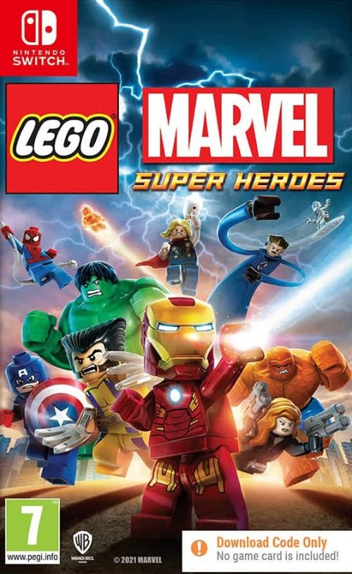 Игра LEGO Marvel Super Heroes (код загрузки) (Nintendo Switch, русские субтитры)