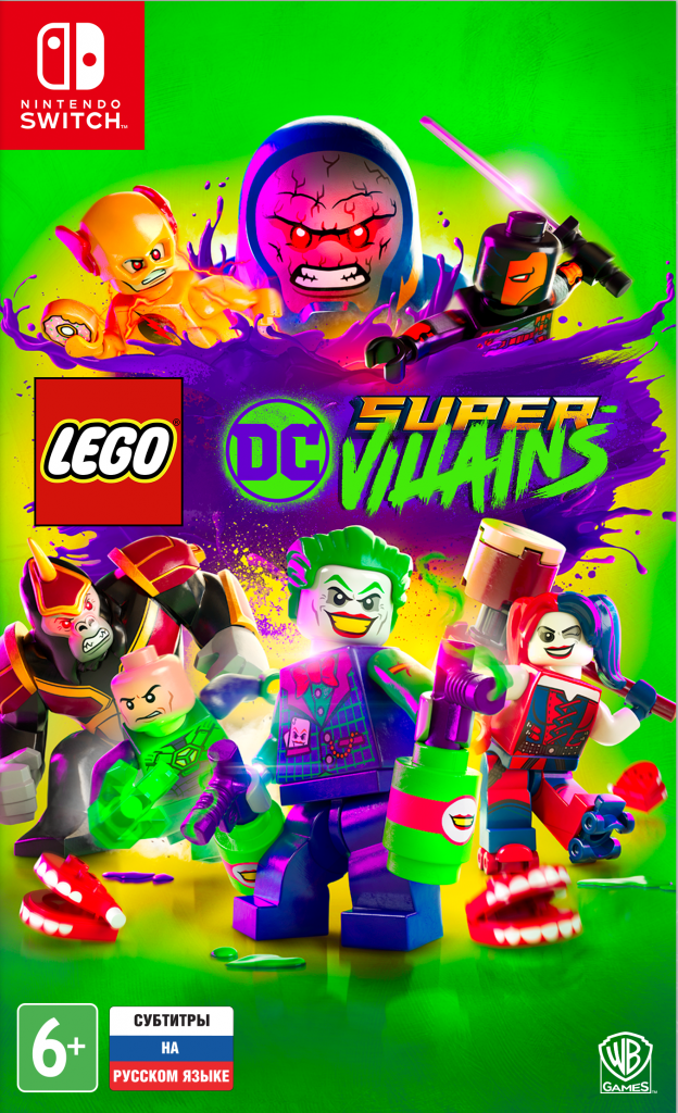 Игра LEGO СУПЕРЗЛОДЕИ DC (Nintendo Switch, русская версия)