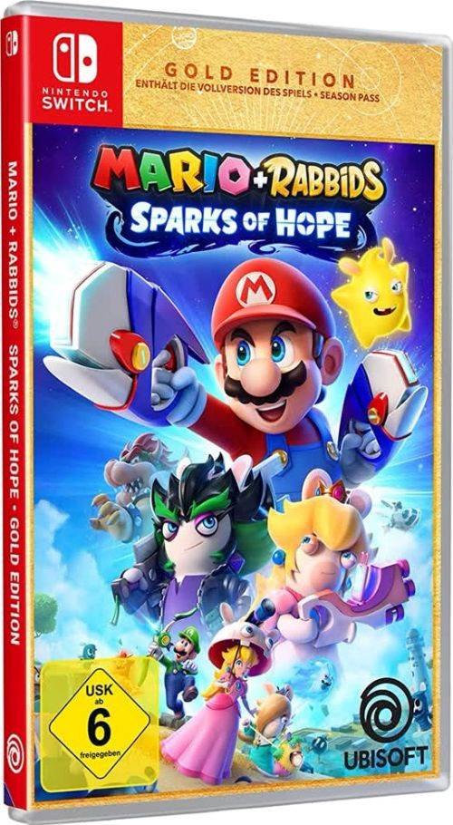 Игра Mario + Rabbids: Sparks of Hope — Gold Edition (Nintendo Switch, русская версия)