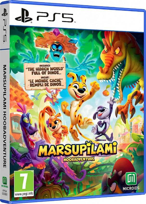 Игра Marsupilami: Hoobadventure (PS5)