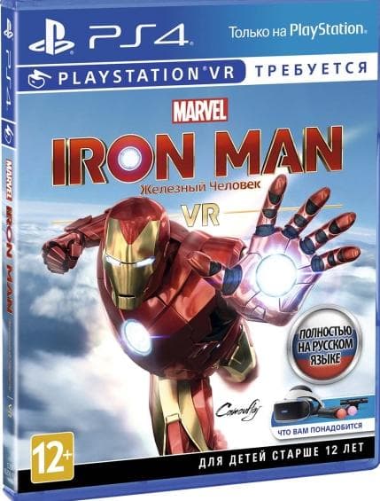 Игра Marvel’s Iron Man VR (PS4, только для PS VR, русская версия)