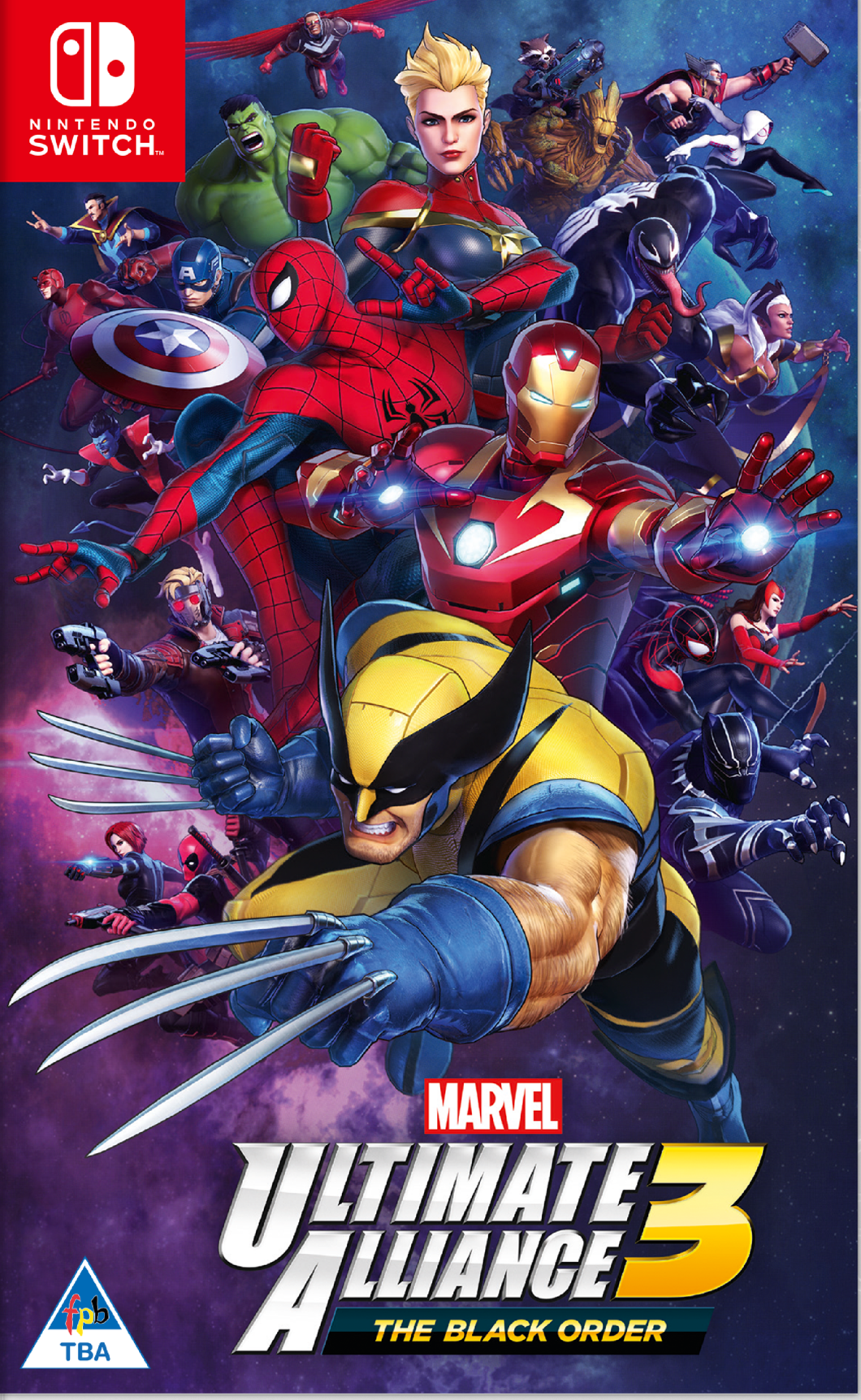 Игра MARVEL ULTIMATE ALLIANCE 3: The Black Order (Nintendo Switch)