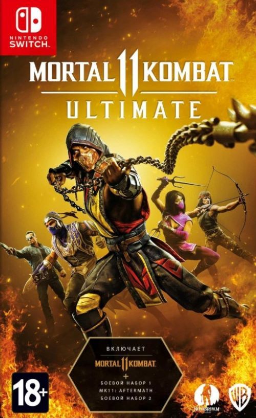 Игра Mortal Kombat 11: Ultimate (код загрузки) (Nintendo Switch, русские субтитры)