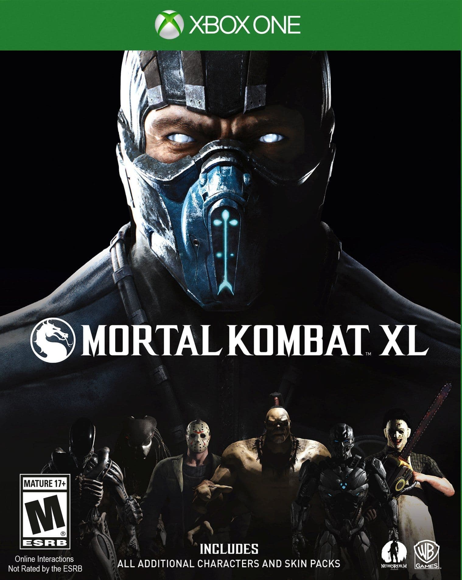 Игра Mortal Kombat XL (XBOX One, русская версия)