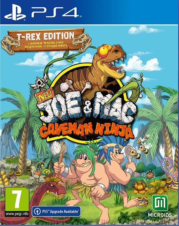 Игра New Joe and Mac: Caveman Ninja T-Rex Edition (PS4, русские субтитры)