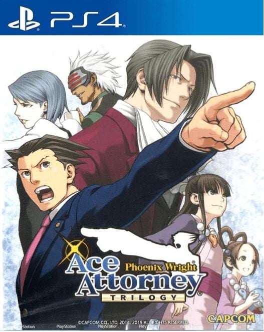 Игра Phoenix Wright Ace Attorney Trilogy (PS4)