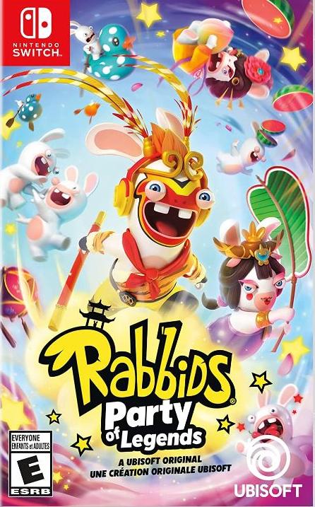 Игра Rabbids: Party of Legends (Кролики: Вечеринка легенд) (Nintendo Switch, русские субтитры)