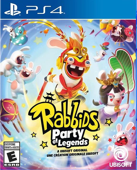 Игра Rabbids: Party of Legends (Кролики: Вечеринка легенд) (PS4, русская версия)