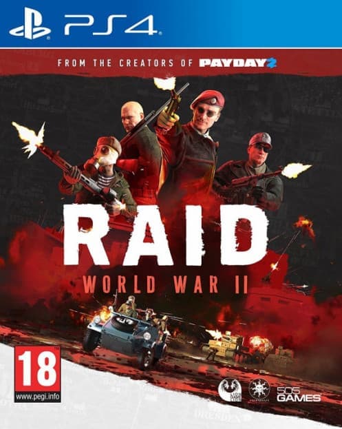 Игра RAID World War II (PS4, русская версия)