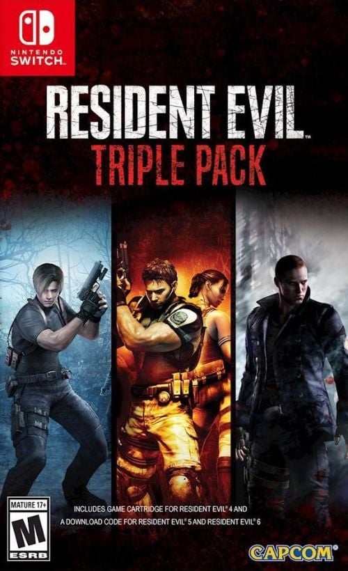 Игра Resident Evil Triple Pack (Nintendo Switch)