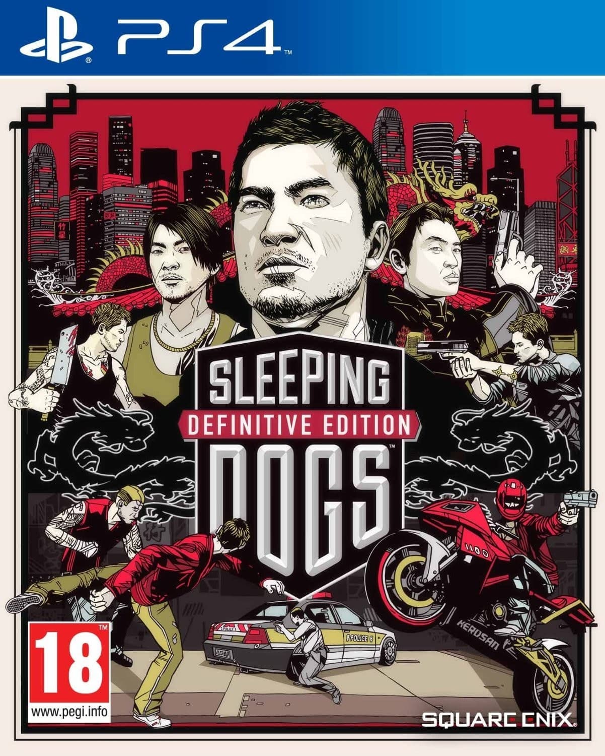 Игра Sleeping Dogs: Definitive Edition (PS4, русская версия)