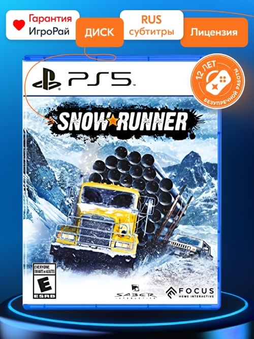 Игра Snowrunner (PS5, русская версия)