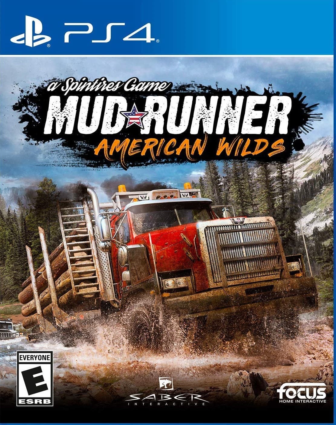 Игра Spintires: MudRunner American Wilds (PS4, русская версия)