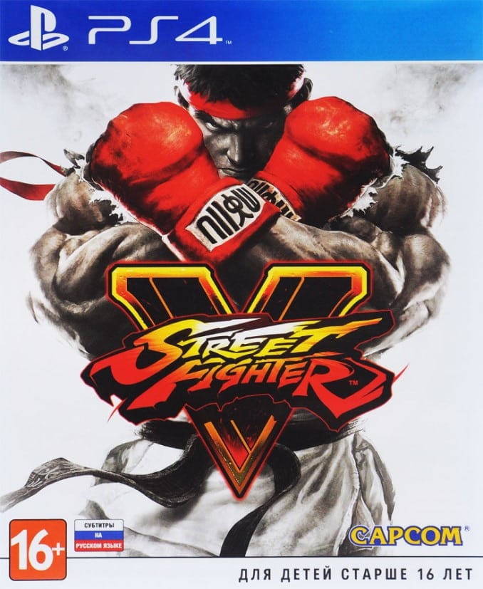 Игра Street Fighter V (PS4, русская версия)