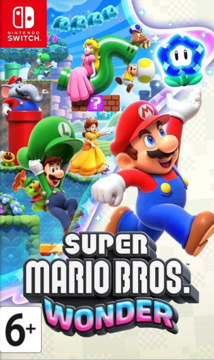 Игра Super Mario Bros. Wonder (Nintendo Switch, русские субтитры)