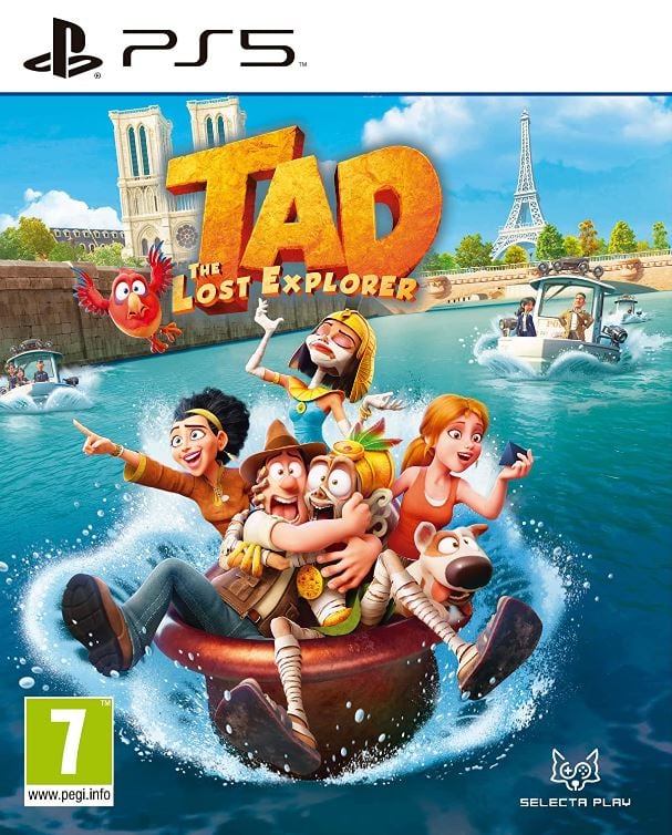 Игра Tad The Lost Explorer and The Emerald Tablet (PS5)