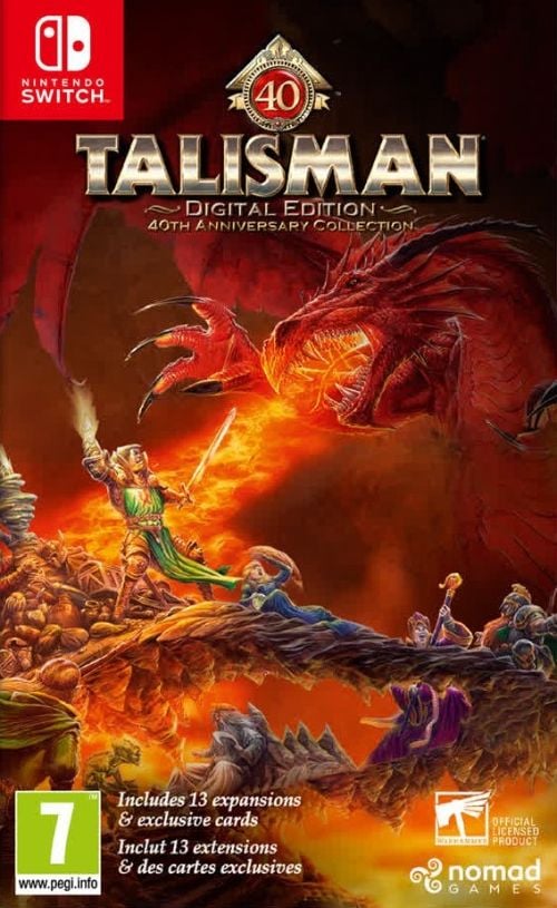 Игра Talisman (40th Anniversary Edition Collection) (Nintendo Switch, русские субтитры)