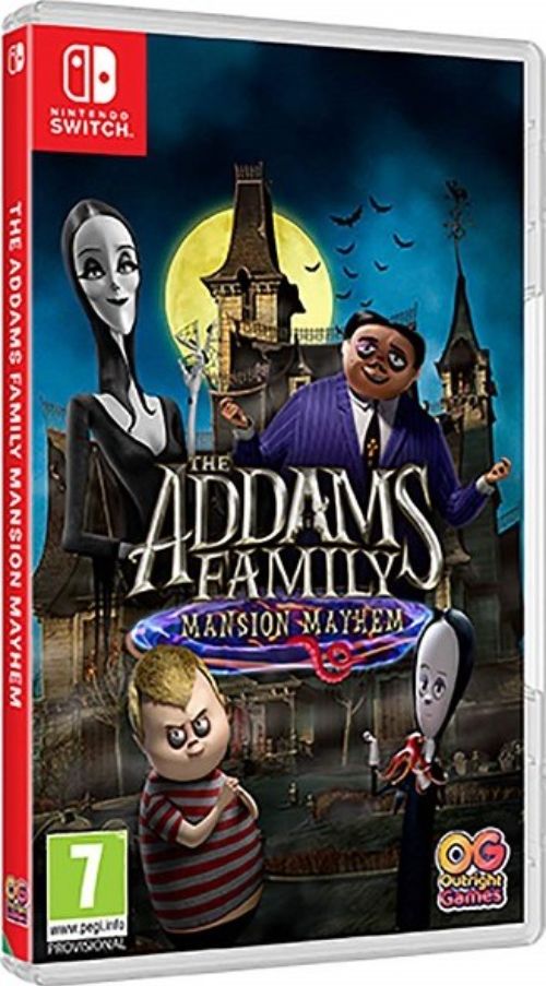 Игра The Addams Family: Mansion Mayhem (Nintendo Switch, русская версия)