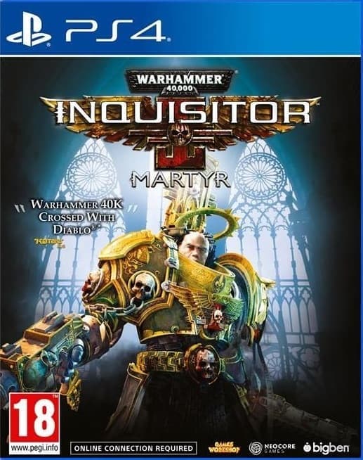 Игра Warhammer 40,000: Inquisitor — Martyr (PS4, русская версия)