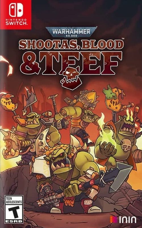 Игра Warhammer 40,000: Shootas, Blood  Teef (Nintendo Switch, русская версия)