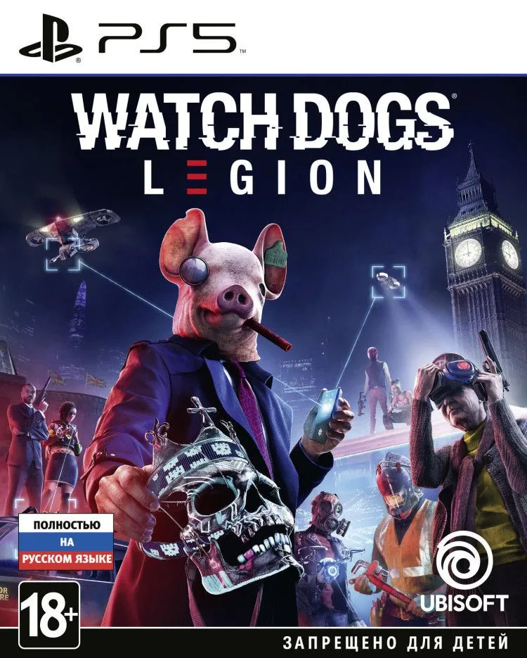 Игра Watch Dogs: Legion (PS5, русская версия)