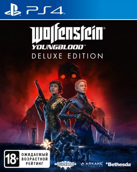 Игра Wolfenstein: Youngblood Deluxe Edition (PS4, русская версия)